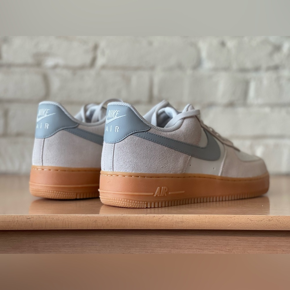 Nike Air Force 1 Low '07 LV8 Phantom Light Smoke Gum FQ8714-002 Men Size 14 & 13 - Picture 10 of 10
